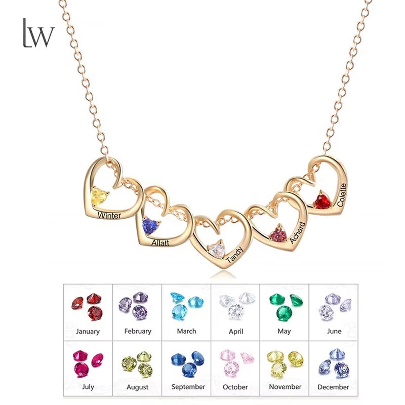 Cuori colorati nascita